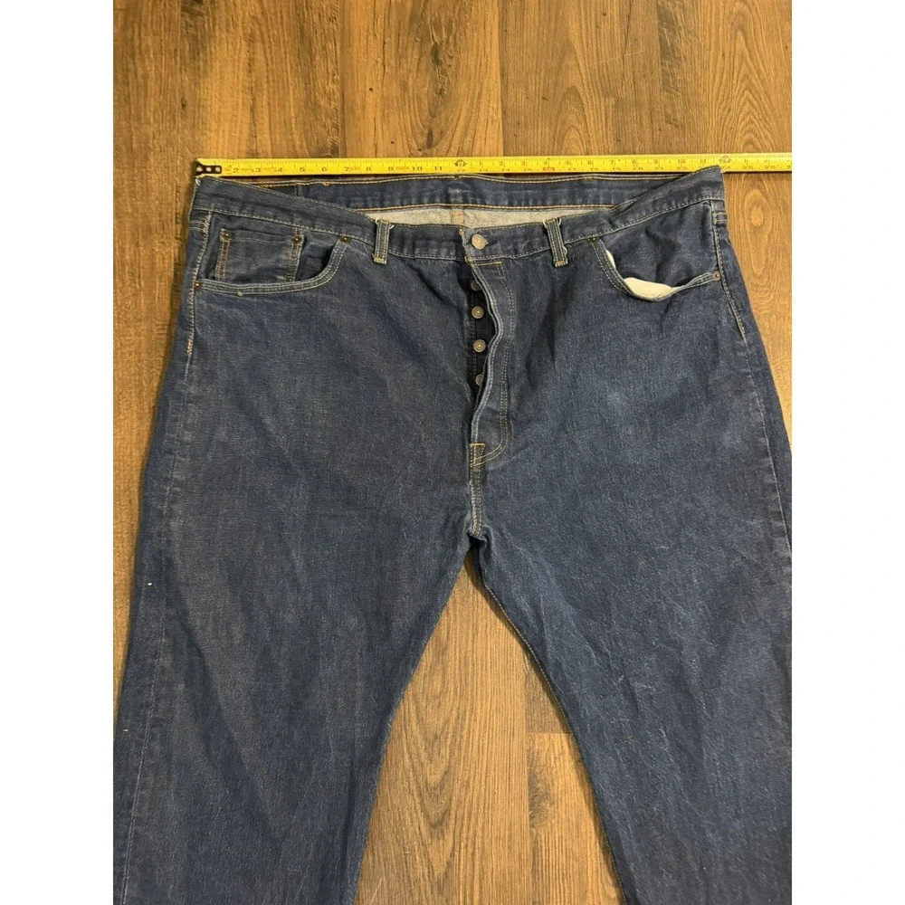 Vintage Mens Levis 501 Jeans Size 50x32 Jeans Made in The USA One Wash